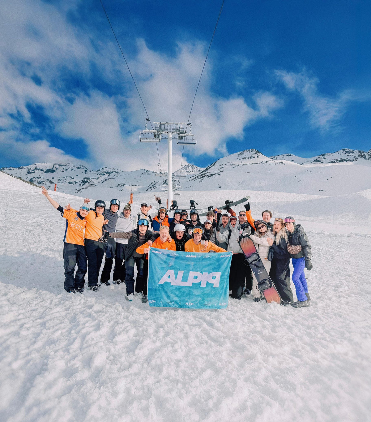 Op wintersport